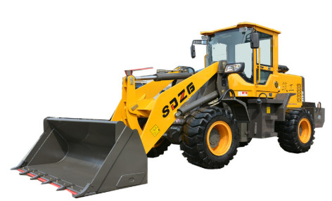 30° material de construcción del cargador de la clasificabilidad 2600kg